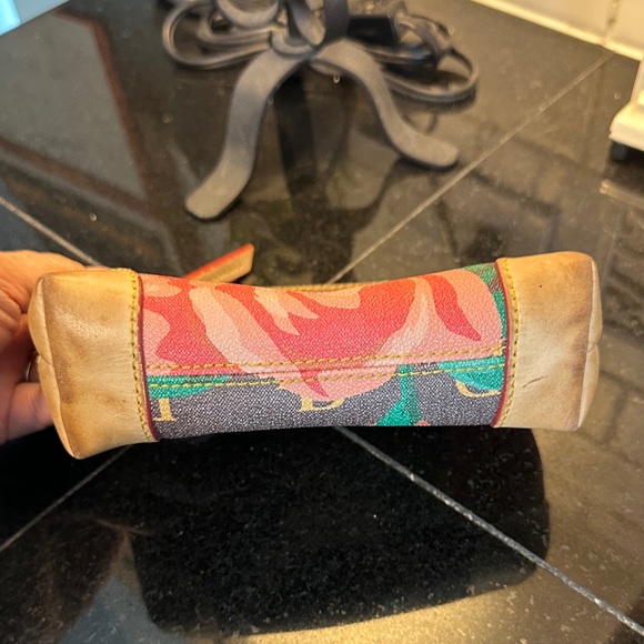 Dooney & Bourke brown Floral Cosmetic Pouch - Picture 4 of 10